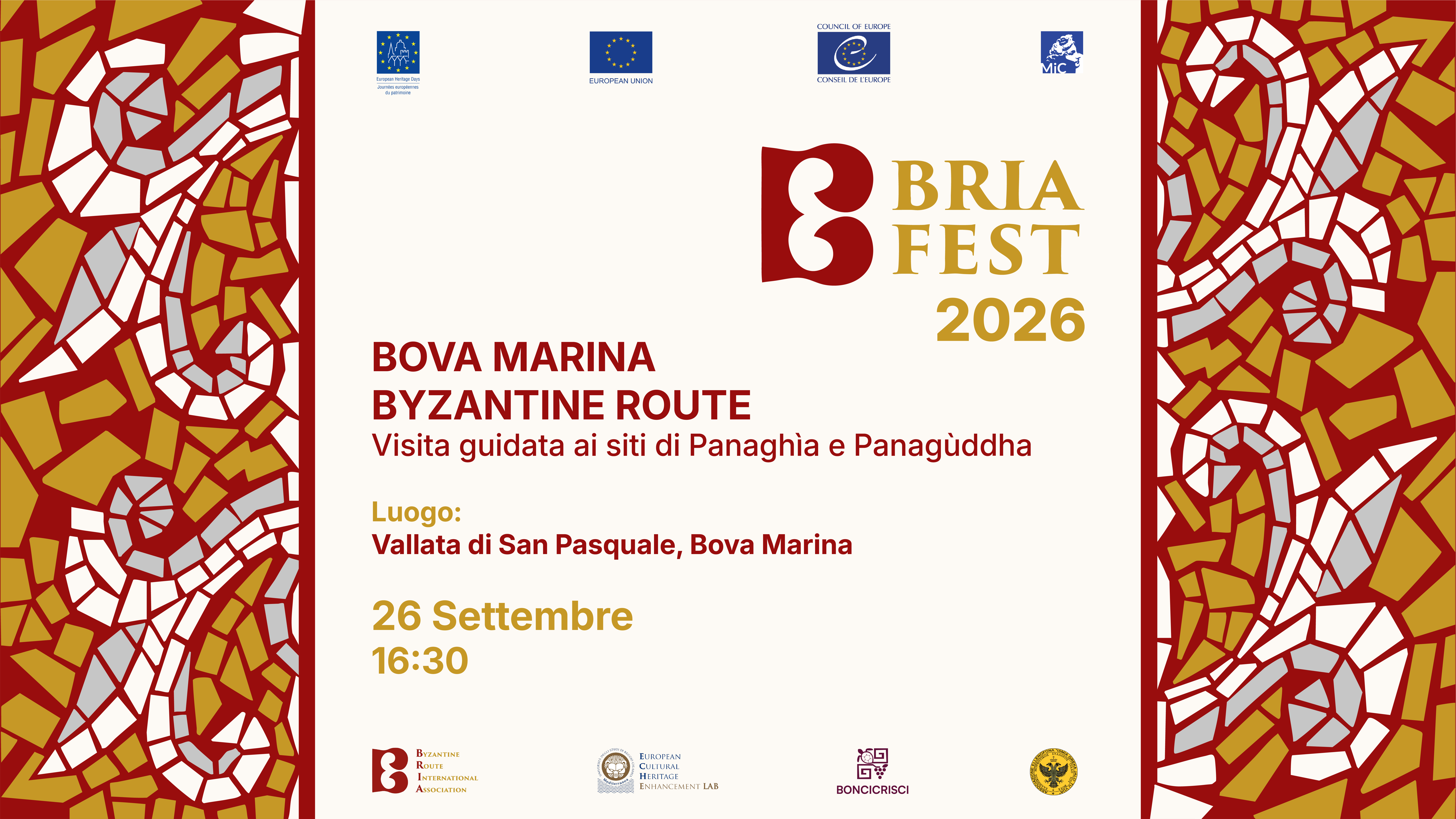 BOVA MARINA BYZANTINE ROUTE - GEP26